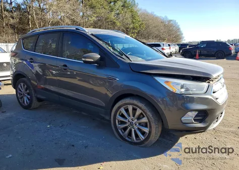 2018 Ford Escape Titanium from USA, damaged, VIN 1FMCU0J91JUB16733